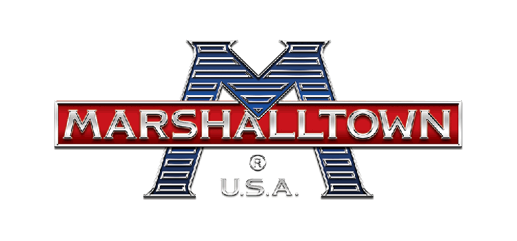 MARSHALLTOWN Logo with a large letter M